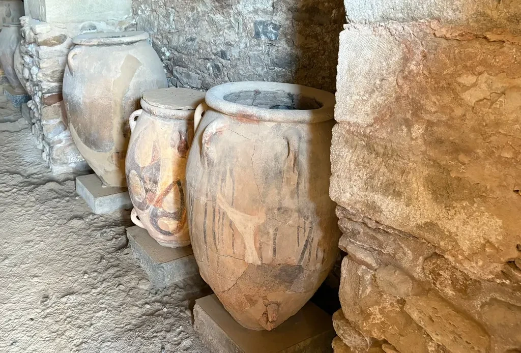 Ancient Cretan Winery Of Phestos