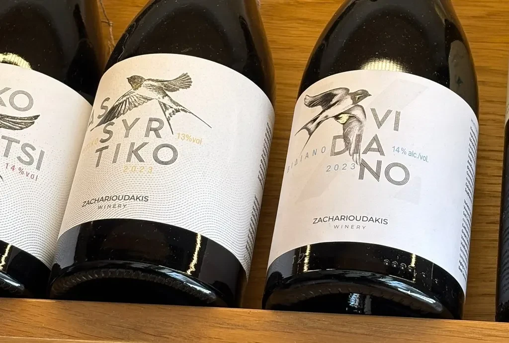 Cretan Wine Asirtiko & Vidiano 