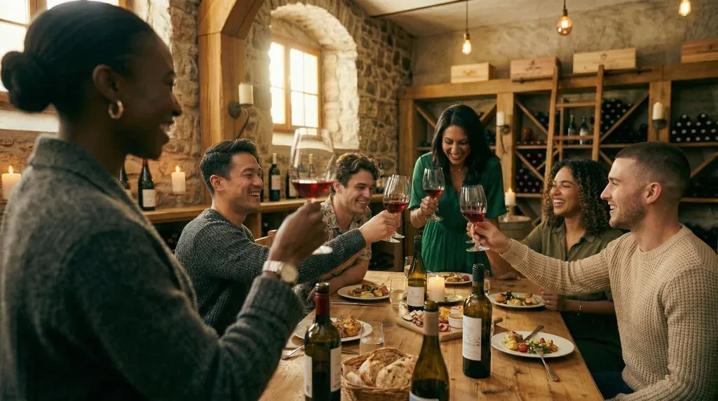 Athens Wine Tasting Event with Friends